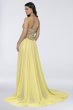Chiffon Strapless Dress with Sequins and Beading 1912P8239