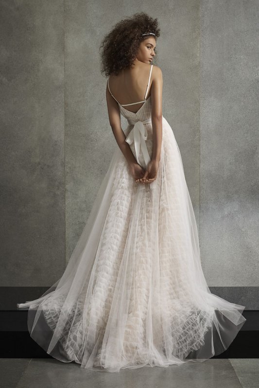 Tiered Tulle Wedding Dress VW351497