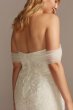 Tulle and Floral Off-the-Shoulder Wedding Dress Collection WG3978