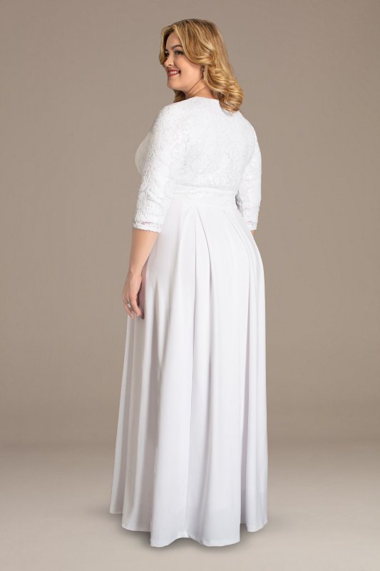 Starlight Sequin Plus Size A-Line Wedding Gown 19202504
