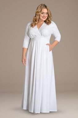 Starlight Sequin Plus Size A-Line Wedding Gown 19202504