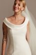Crepe Off-the-Shoulder Mermaid Dress WG4013