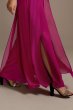 Slit Wide-Leg Chiffon Jumpsuit Marina 263673D