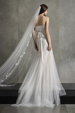 Asymmetric Petite Wedding Dress 7VW351553
