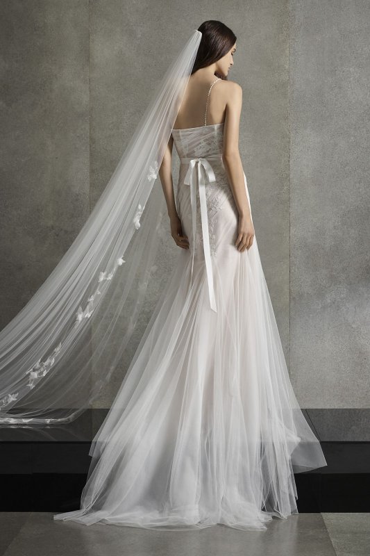 Asymmetric Petite Wedding Dress 7VW351553