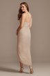 Tulip Hem Chiffon Midi Bridesmaid Dress F20175