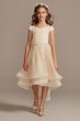Off-the-Shoulder Lace and Tulle Flower Girl Dress SC476D01H908