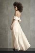 Off the Shoulder Halter Tiered Bridesmaid Dress VW360527