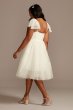 Love Note Short Tulle Plus Size Wedding Dress 8MS161233