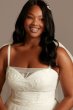 Love Note Short Tulle Plus Size Wedding Dress 8MS161233