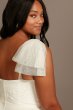 Love Note Short Tulle Plus Size Wedding Dress 8MS161233