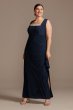 Crystal Embellished Dress and Bolero Jacket Set 3808W