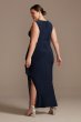 Crystal Embellished Dress and Bolero Jacket Set 3808W