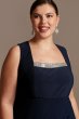 Crystal Embellished Dress and Bolero Jacket Set 3808W
