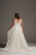 Rose Print Plus Wedding Dress style 8VW351593