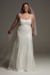 Wedding Dress Tulle Sequin Plus Slip Dress 8VW351644
