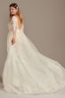 Floral Illusion Tall Plus Bodysuit Wedding Dress 4XL9SWG851