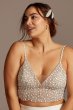 Spaghetti Strap Plus Size Wedding Separates Top 9DS150791