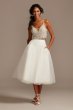 Embellished Spaghetti Strap Wedding Separates Top DS150791