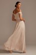 Off the Shoulder Full Skirt Bridesmaid Dress F20227