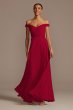 Off the Shoulder Full Skirt Bridesmaid Dress F20227