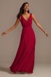 V-Neck Tank Full Skirt Bridesmaid Dress F20228