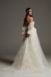 Lace Overskirt Wedding Dress VW351590