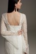 Lace Long Sleeve Mini Dress VW351606