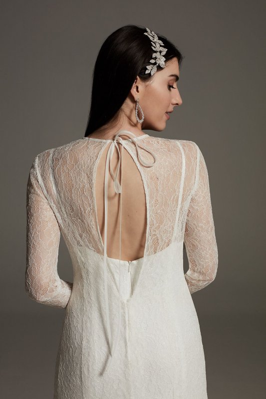 Long Sleeve Lace Overdress VW351609