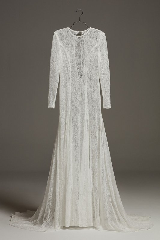 Long Sleeve Lace Overdress VW351609