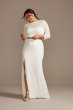 Lace Plus Size Wedding Separates Skirt with Slit 9DS150828
