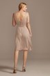 Crepe-Back Satin Scoop Tank Short Bridesmaid Dress F20244