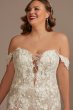 Tall Plus Embellished Illusion Lace Wedding Dress 4XL9MBSWG899