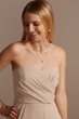 Strapless Full Skirt Bridesmaid Dress Bridal F20321