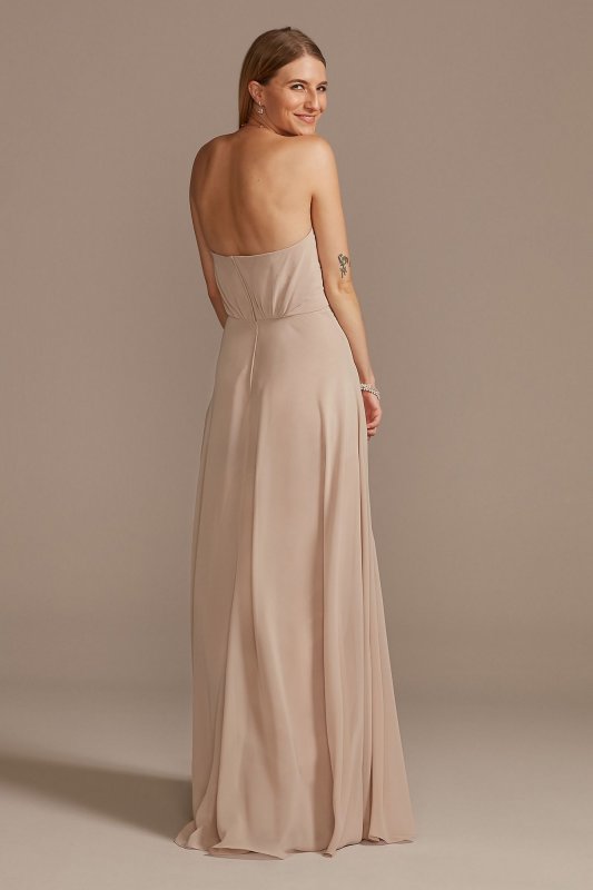 Strapless Full Skirt Bridesmaid Dress Bridal F20321