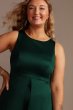 Crepe Jumpsuit with Satin Overskirt AP1D104581