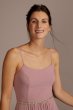 Chiffon Spaghetti Strap A-Line Bridesmaid Dress F20507