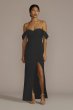 Stretch Crepe Off-the-Shoulder Bridesmaid Dress GS290059
