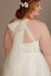 Convertible Straps Draped Tall Plus Wedding Dress 4XL8LSMS251246