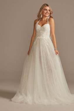 Convertible Straps Petite Bodysuit Wedding Dress 7MBMS251246