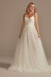 Convertible Straps Petite Bodysuit Wedding Dress 7MBMS251246