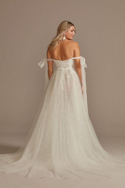 Convertible Straps Petite Bodysuit Wedding Dress 7MBMS251246