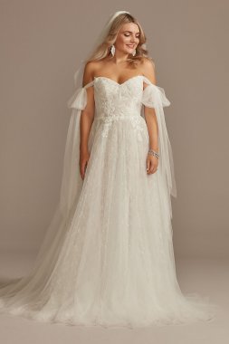 Convertible Straps Petite Bodysuit Wedding Dress 7MBMS251246