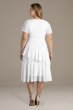 Harmony Tiered Lace Plus Size Short Wedding Dress 19220901