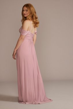 Tall Jersey Knot Empire Waist Bridesmaid Dress 4XLF20537