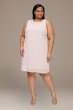 Plus Size Chiffon Tank Sheath with Matching Jacket 9470367