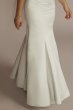 Satin Strapless Mermaid Wedding Dress BLANKSTRUMPETMISSY