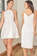 V-Neck Crepe Midi Dress D24NY22109V1