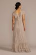 Chiffon Ruffle Boho Bridesmaid Dress F20586