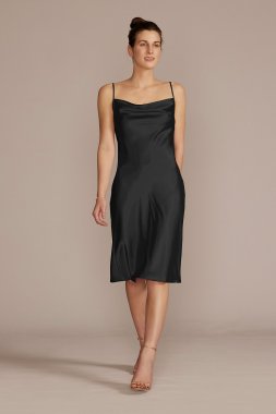 Midi Charmeuse Bridesmaid Slip Dress F20609